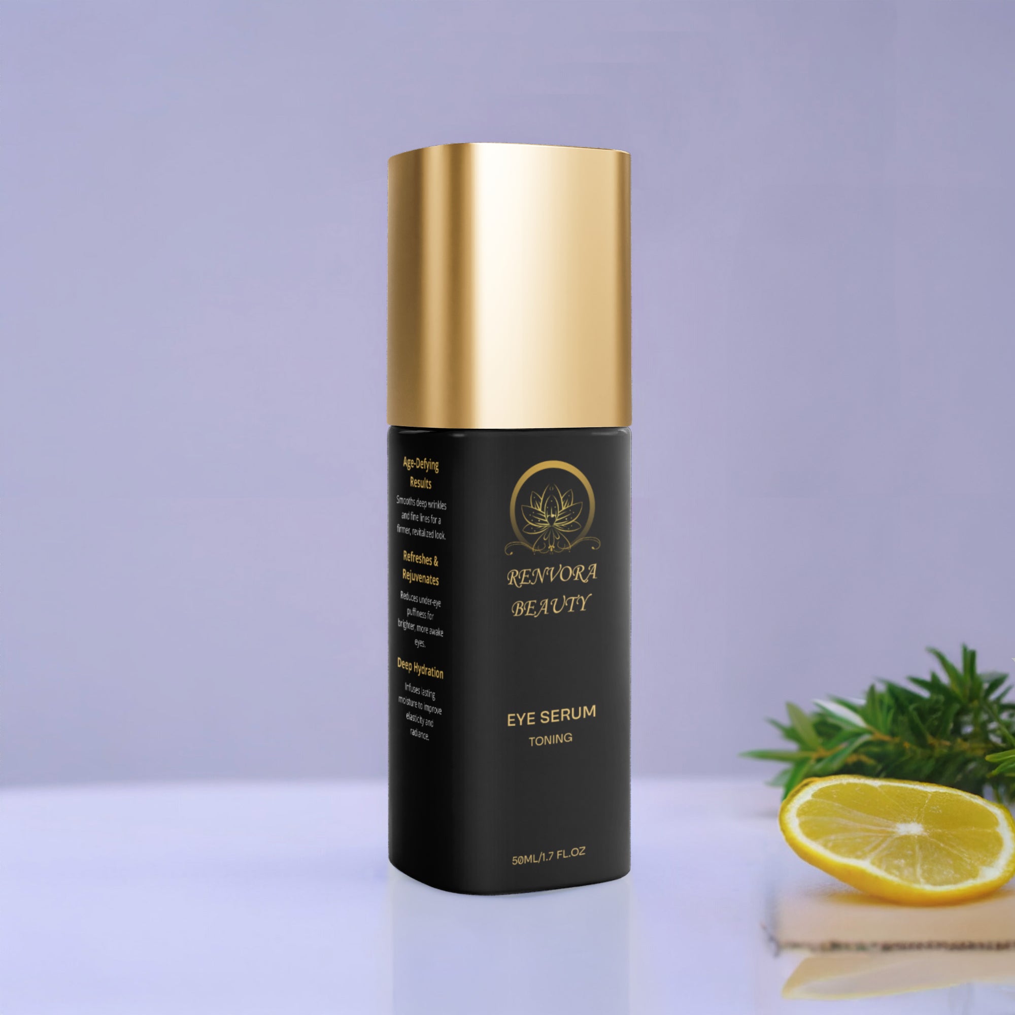Brighten+Firm Eye Serum: Intensive Renewal Gold Cap