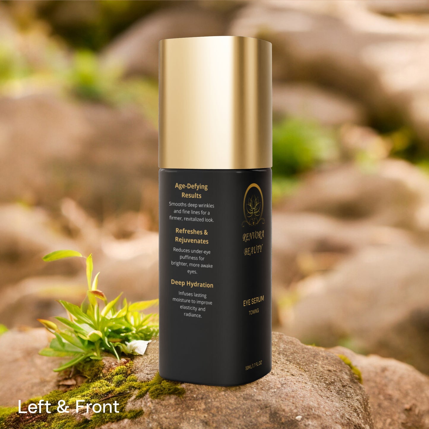 Brighten+Firm Eye Serum: Intensive Renewal Gold Cap