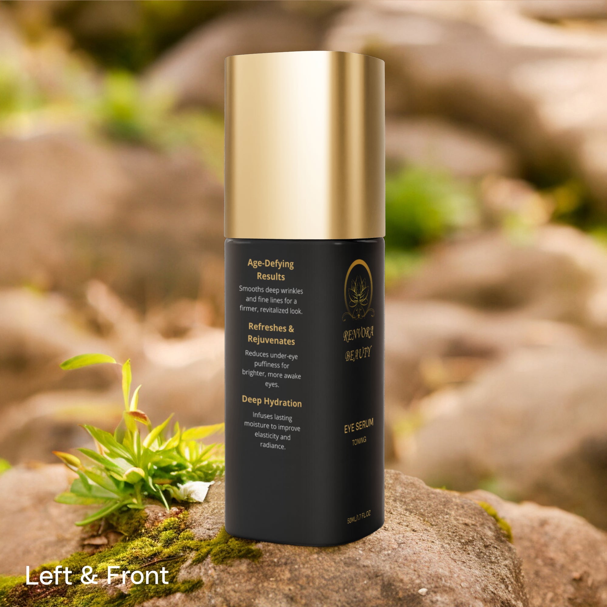 Brighten+Firm Eye Serum: Intensive Renewal Gold Cap