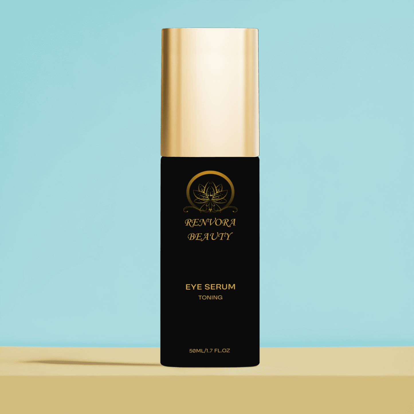 Brighten+Firm Eye Serum: Intensive Renewal Gold Cap