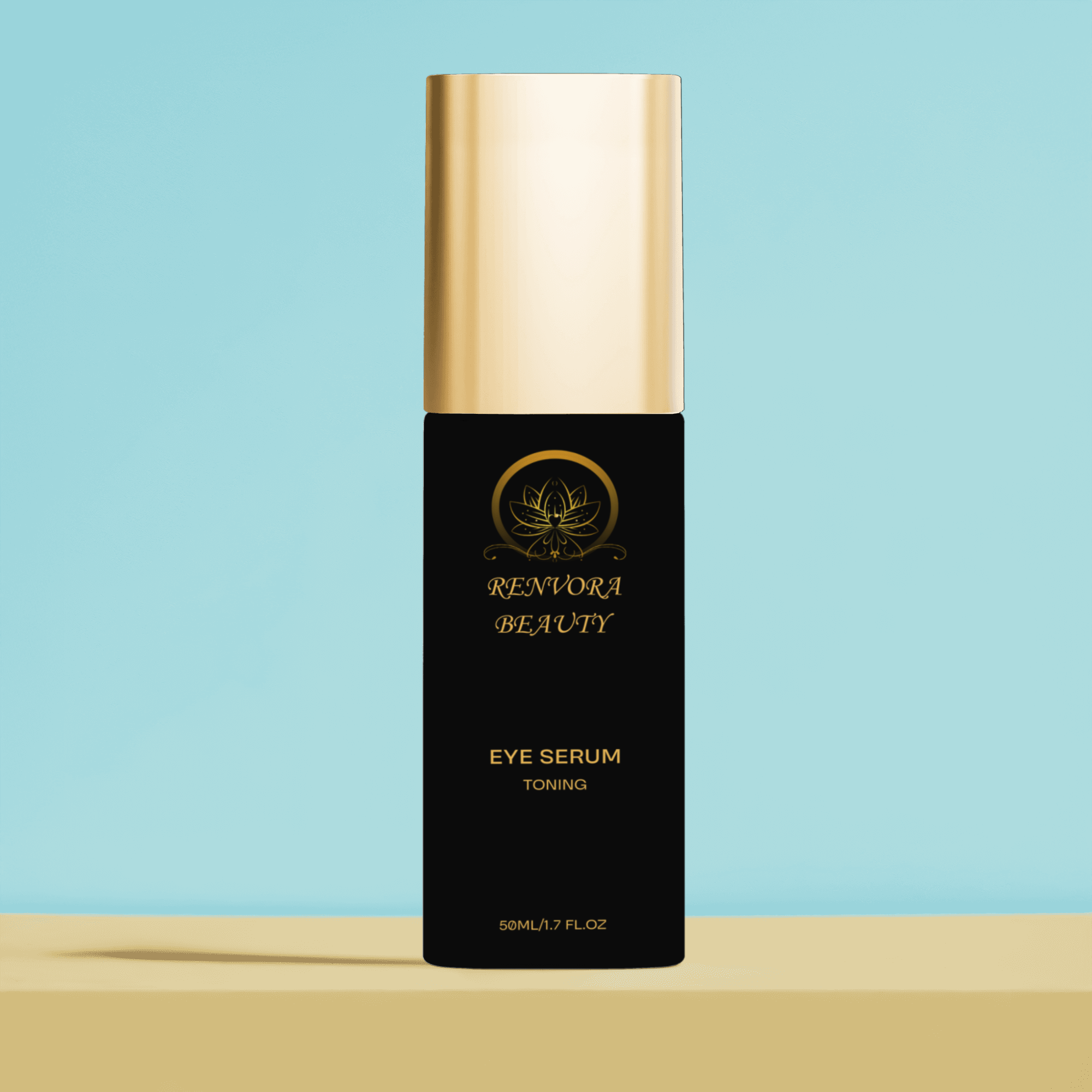 Brighten+Firm Eye Serum: Intensive Renewal Gold Cap
