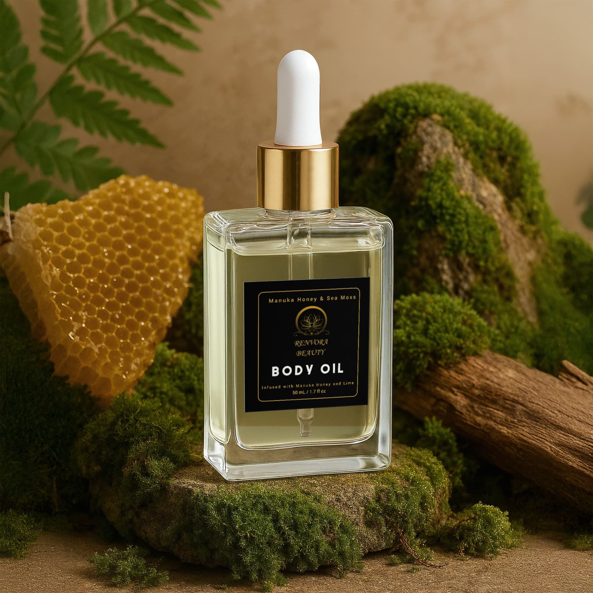 Manuka Honey Sea Moss Post-Shave Oil