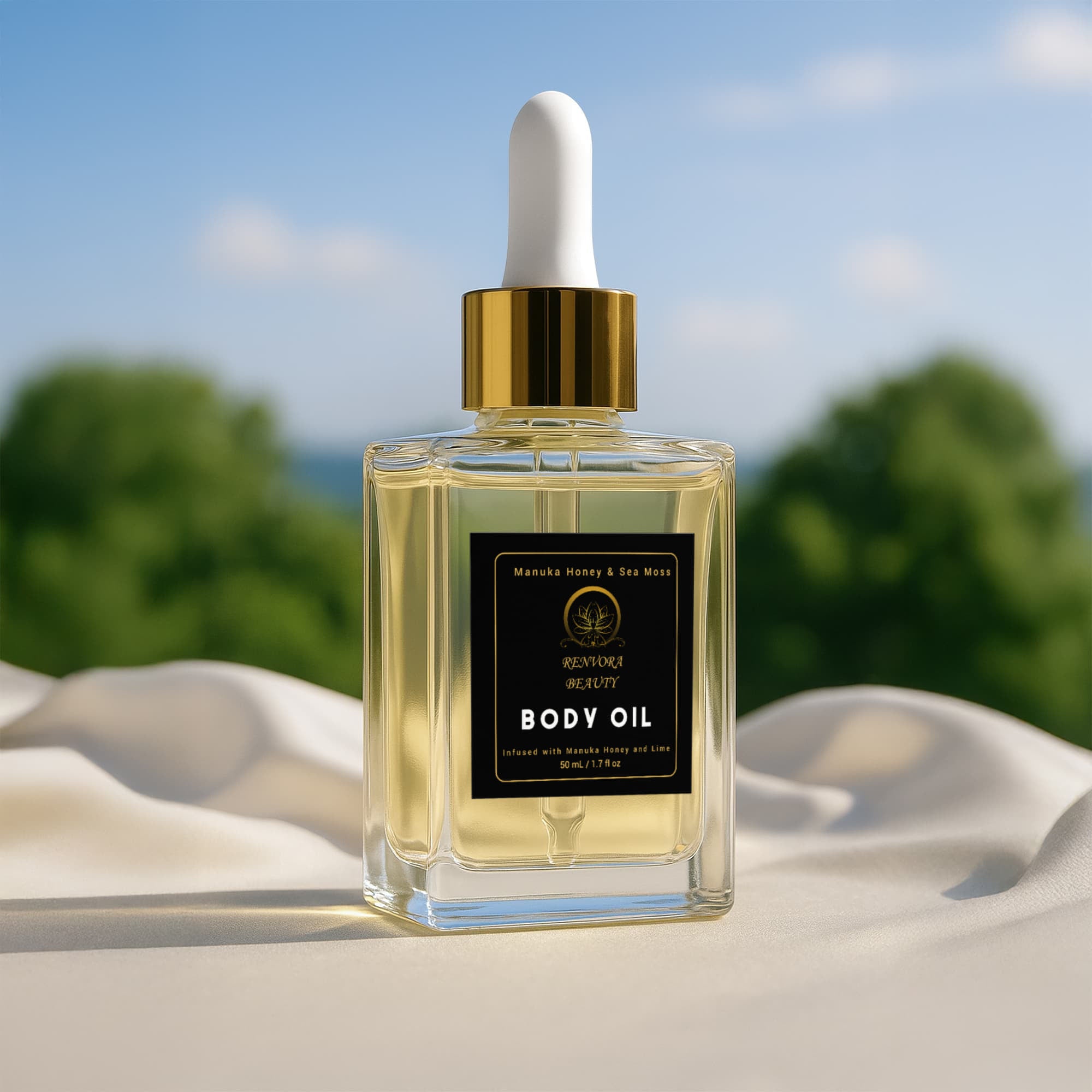 Manuka Honey Sea Moss Post-Shave Oil